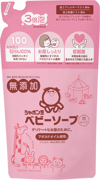 ベビーソープ泡タイプ つめかえ用：400mL