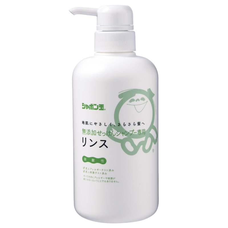 無添加せっけんシャンプー専用リンスボトル 520mL 商品画像